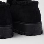 SUEDE SHEARLING LOAFER BOOTIES