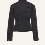 PEPLUM DENIM JACKET