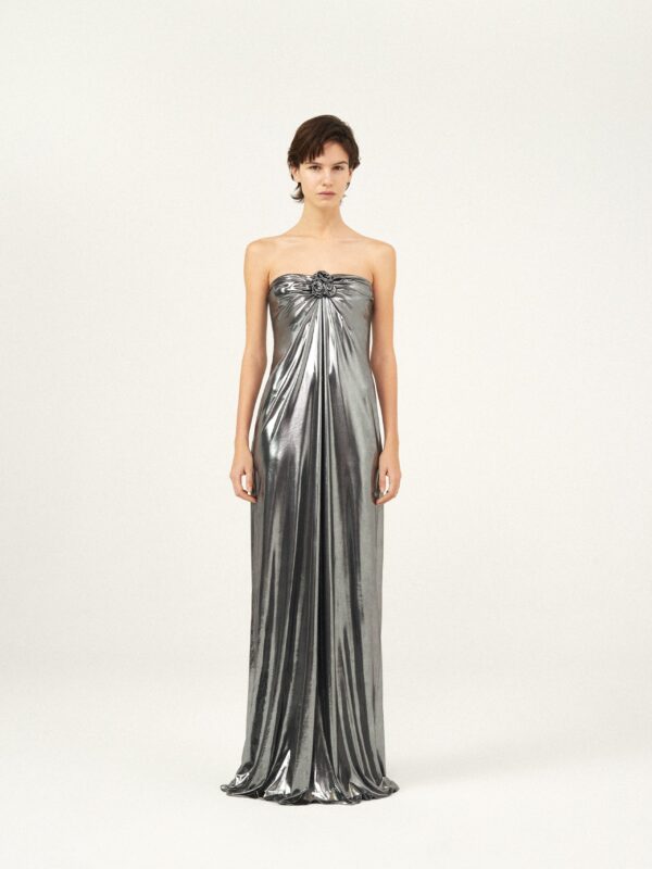 STRAPLESS MAXI DRESS