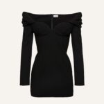 OFF THE SHOULDER MINI DRESS