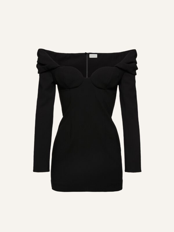 OFF THE SHOULDER MINI DRESS