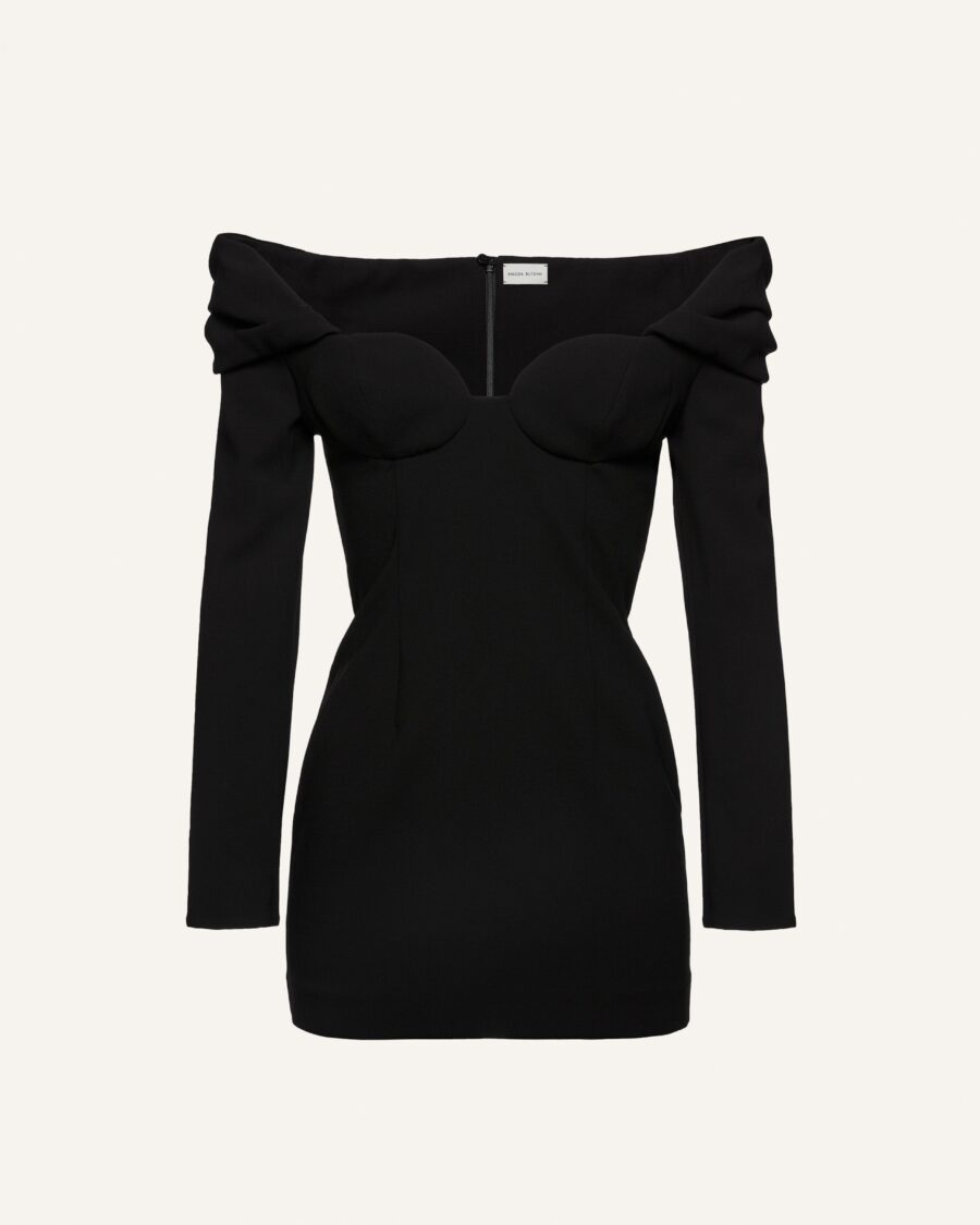 OFF THE SHOULDER MINI DRESS