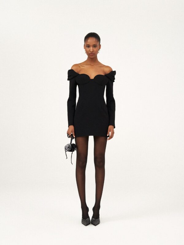 OFF THE SHOULDER MINI DRESS