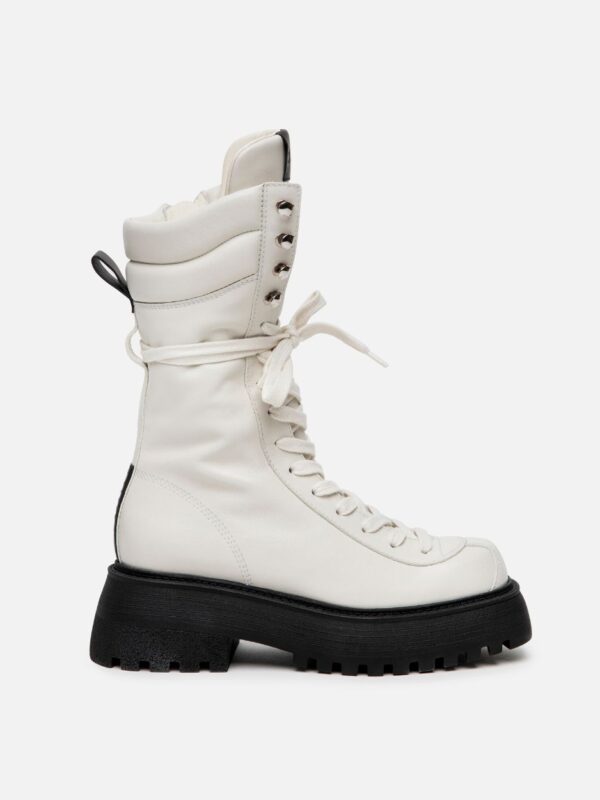 LACE UP COMBAT BOOTIE