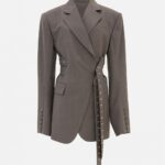 DOUBLE BELTED BLAZER