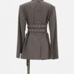 DOUBLE BELTED BLAZER