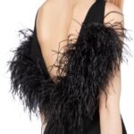 NERINE MINI DRESS IN BLACK