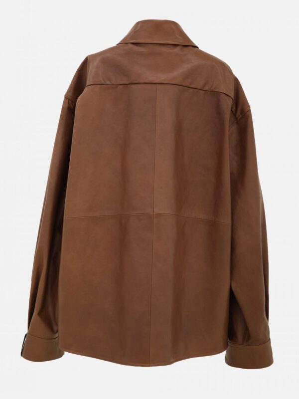 ZIPPED LEATHER JACKET