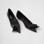 BRUSHED LEATHER PUMPS