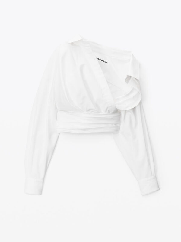 COTTON WRAPPED SHIRT