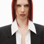 REMOVABLE POPLIN DETAILED TAILORED BLAZER