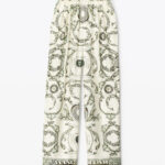 MONEY PRINT PANT IN HEAVY SILK TWILL