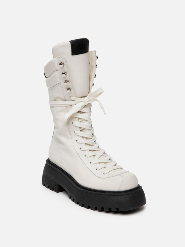 LACE UP COMBAT BOOTIE