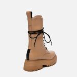 LACE UP COMBAT BOOTIE