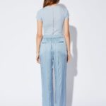 PULL ON TROUSER | DUSTY BLUE