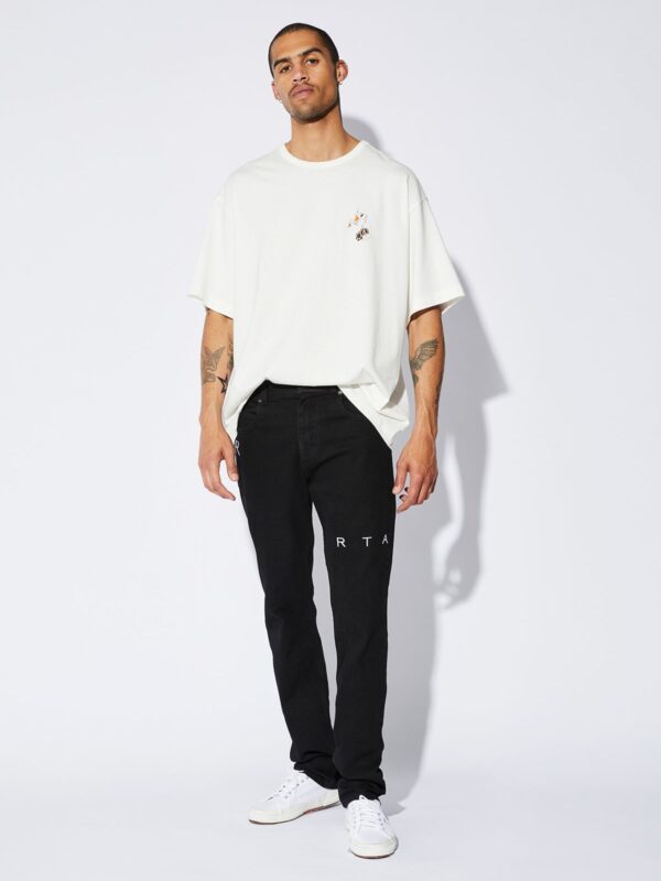 SLIM FIT JEAN | BLACK LOGO