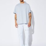OVERSIZED TEE | DUSTY BLUE