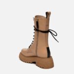 LACE UP COMBAT BOOTIE