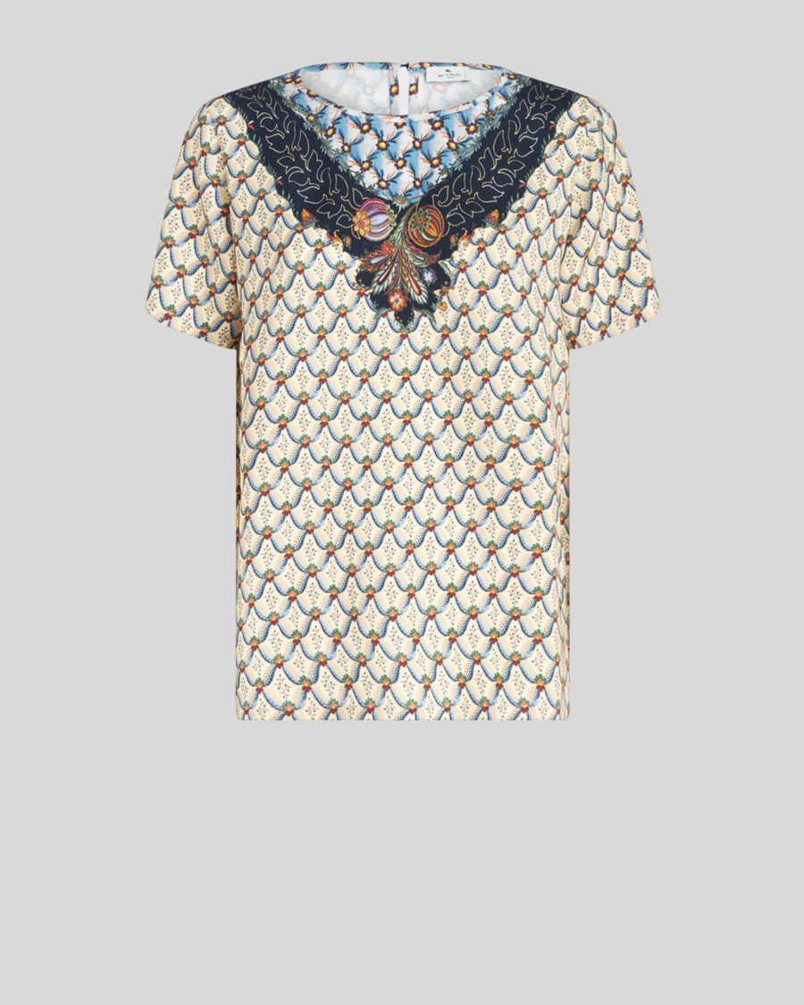 FLORAL PATTERN CADY TOP