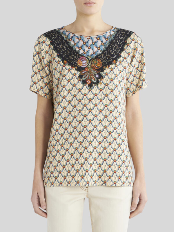 FLORAL PATTERN CADY TOP