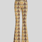 PAISLEY PRINT JEANS