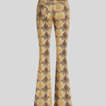 PAISLEY PRINT JEANS