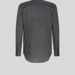 MICRO GEOMETRIC PRINT COTTON SHIRT