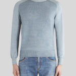 WOOL JUMPER WITH LOGO
