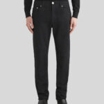 JACQUARD JEANS WITH ETRO LOGO AND PEGASO