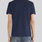 JERSEY POLO SHIRT WITH PAISLEY DESIGNS