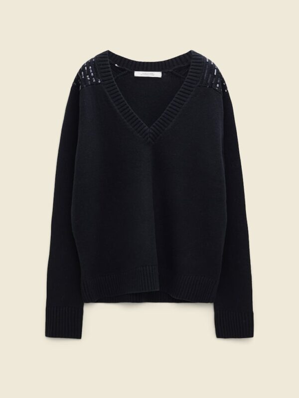 SEQUIN STATEMENTS PULLOVER