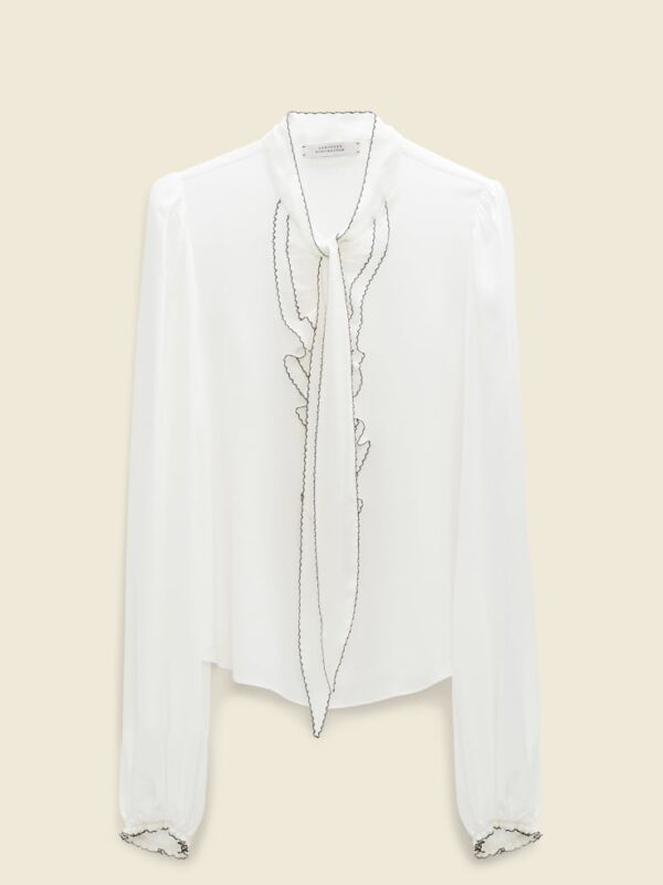 BLOOMING EDGE BLOUSE