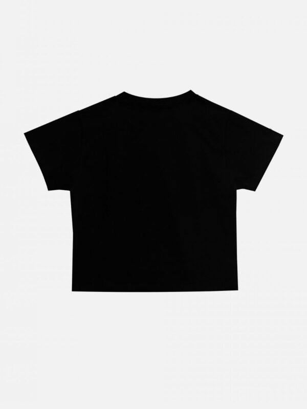 CROPPED TEE WITH LOGO