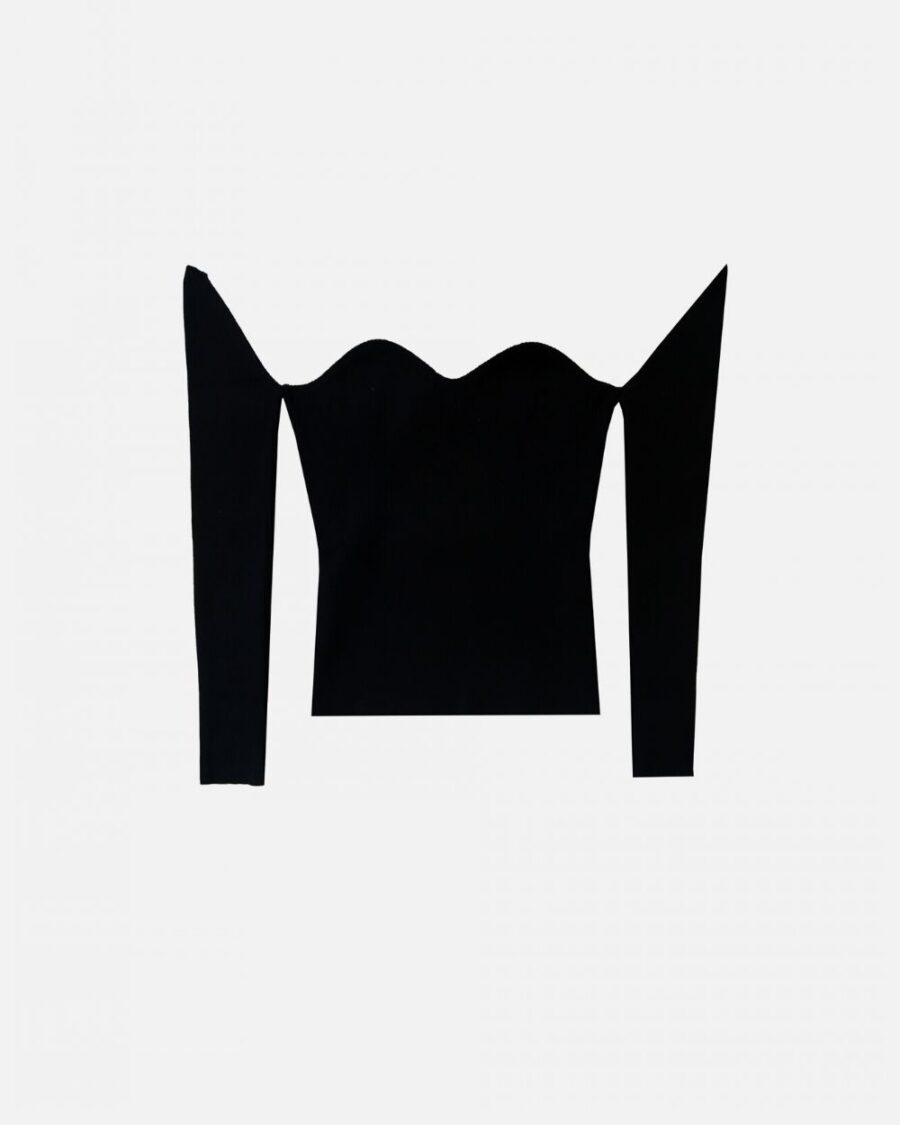 OFF THE SHOULDER SWEATER