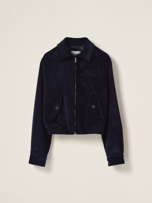 CORDUROY BLOUSON JACKET