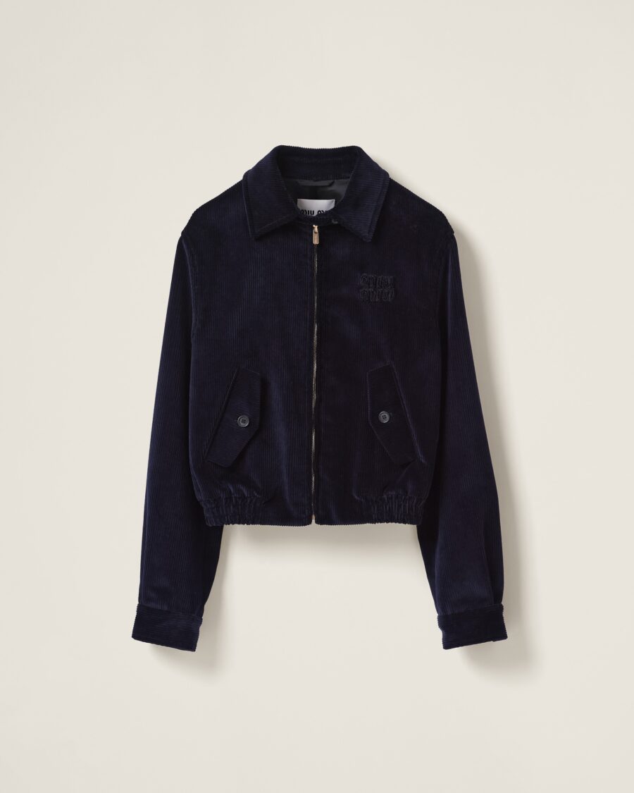 CORDUROY BLOUSON JACKET