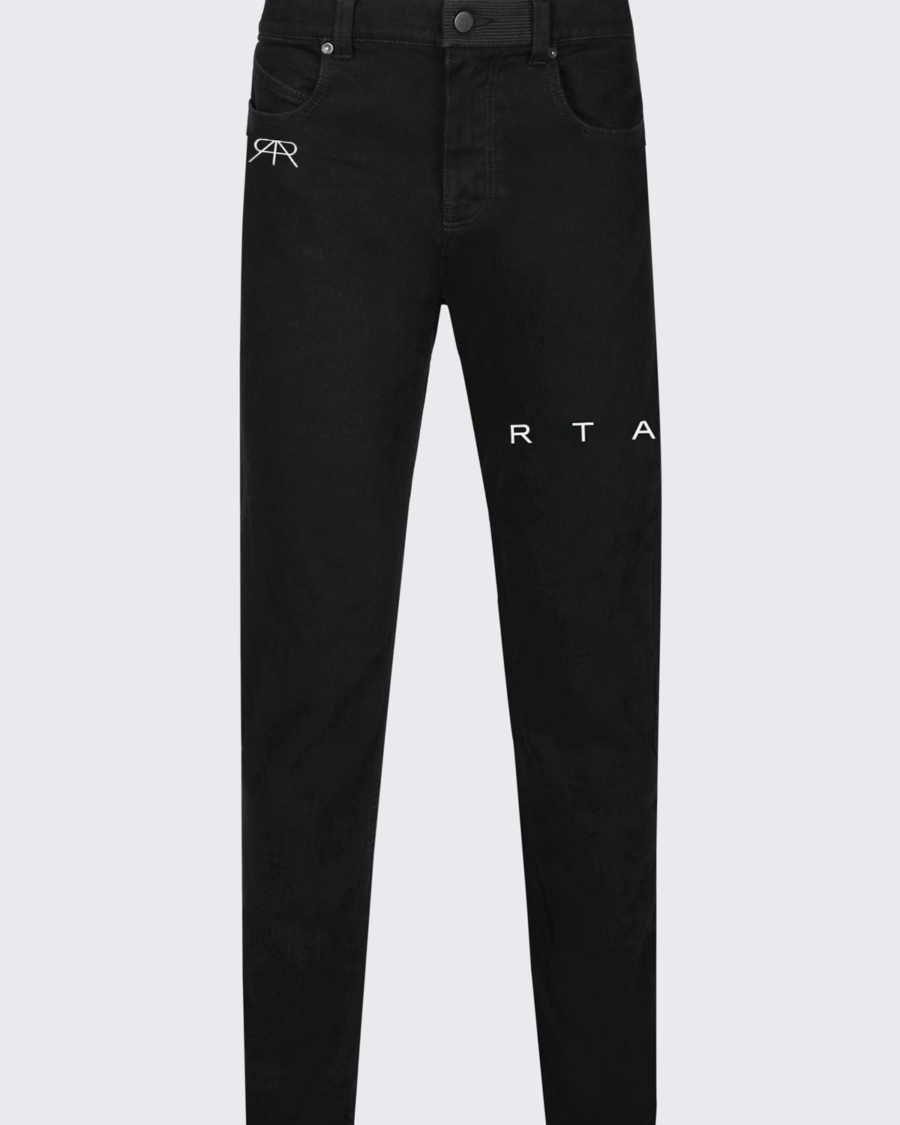 SLIM FIT JEAN | BLACK LOGO