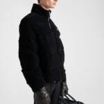 VELVET PUFFER JACKET