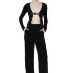 DAYE CARDIGAN IN JET BLACK