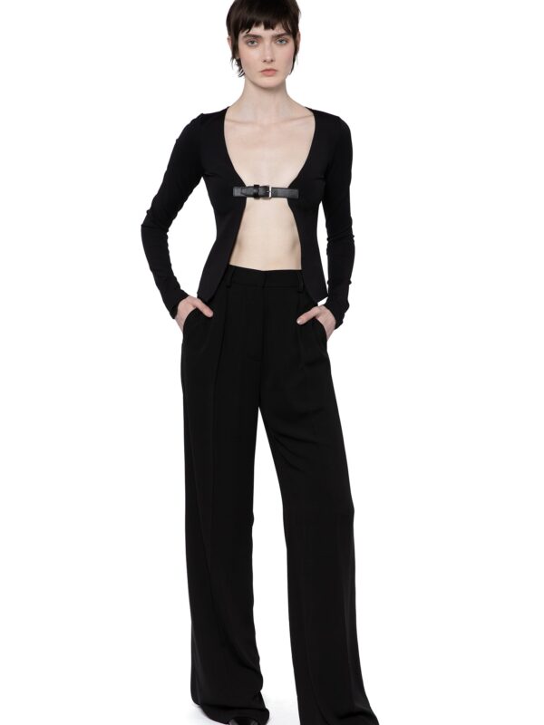 DAYE CARDIGAN IN JET BLACK