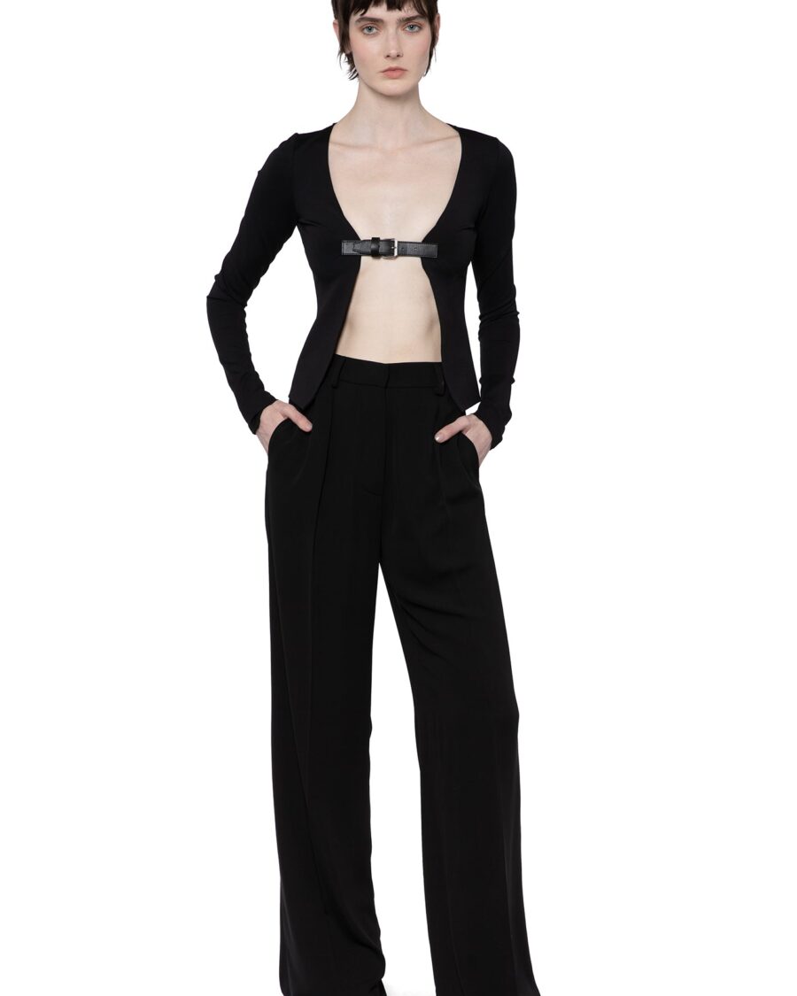 DAYE CARDIGAN IN JET BLACK