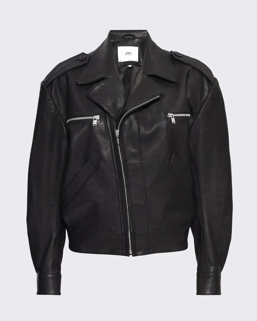 LEATHER JACKET | BLACK