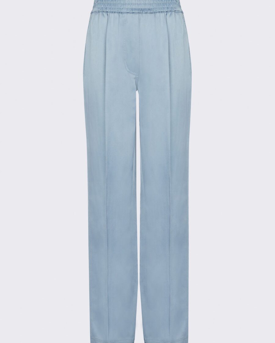 PULL ON TROUSER | DUSTY BLUE