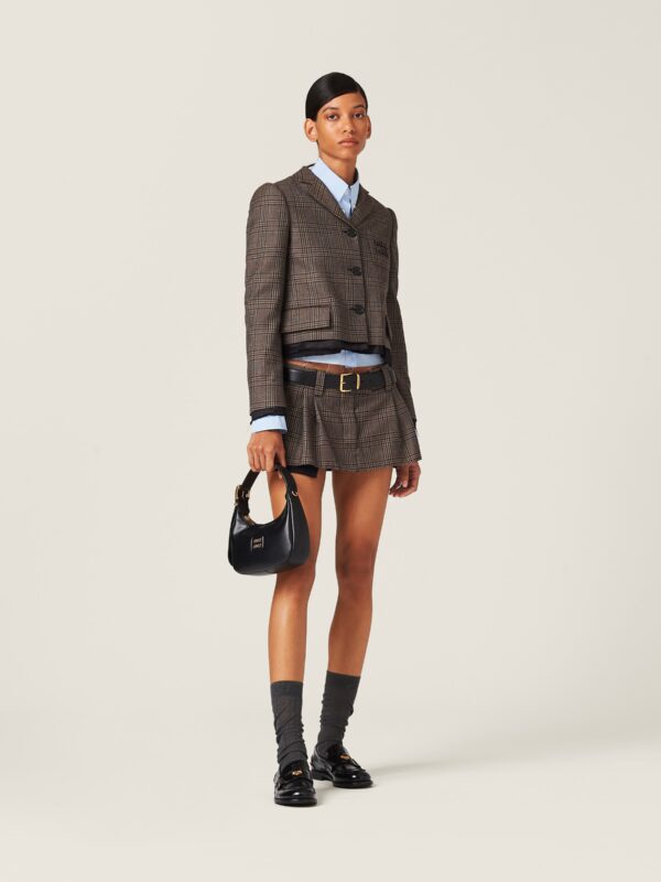 SINGLE BREASTED CROPPED BLAZER
