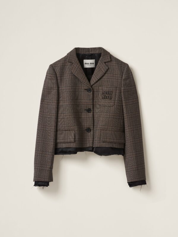 SINGLE BREASTED CROPPED BLAZER