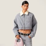 DENIM BLOUSON JACKET