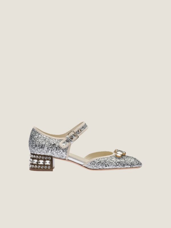 GLITTER PUMPS
