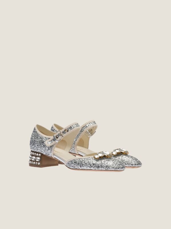 GLITTER PUMPS