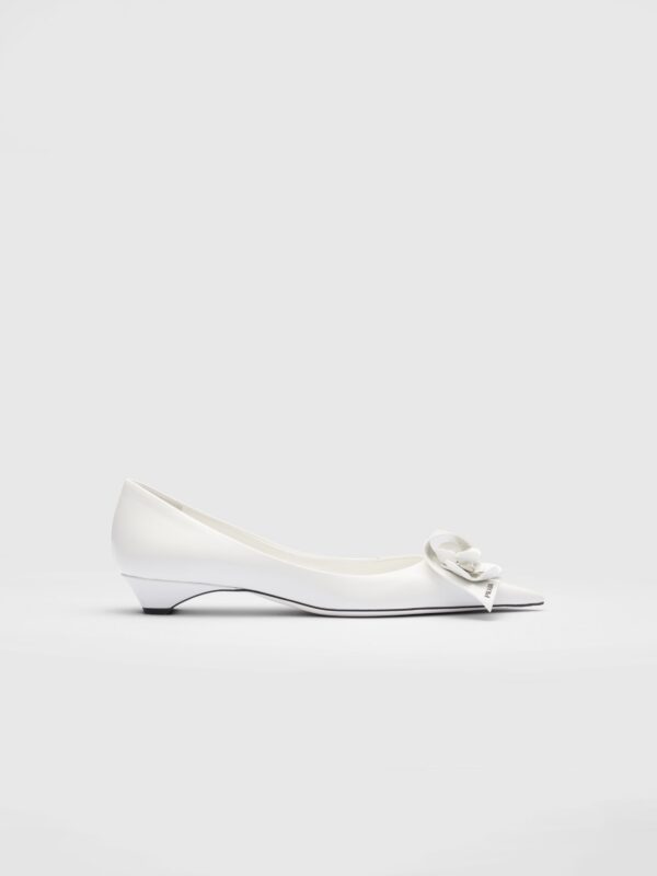 BRUSHED LEATHER PUMPS