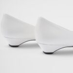 BRUSHED LEATHER PUMPS